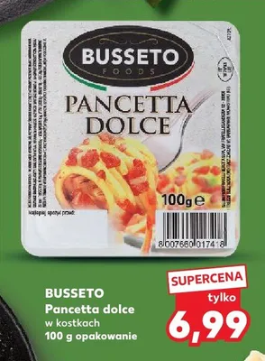Pancetta dolce w kostkach promocja w Kaufland