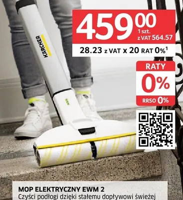 Mop elektryczny EWM 2 Kärcher promocja w Selgros
