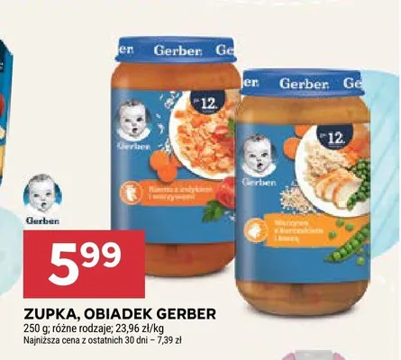 Zupka Gerber z indykiem i warzywami promocja w Stokrotka