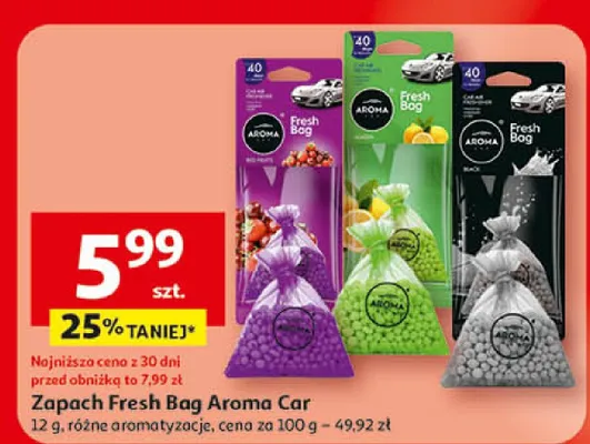 Zapach Fresh Aroma Car promocja w Auchan