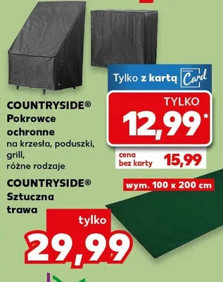 Sztuczna trawa promocja w Kaufland