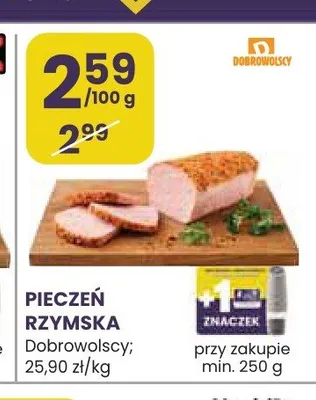 Pieczeń rzymska Dobrowolscy promocja w Stokrotka