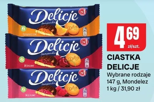Ciastka Delicje promocja w Chorten
