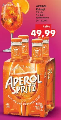 Koktajl Aperol Spritz promocja w Kaufland
