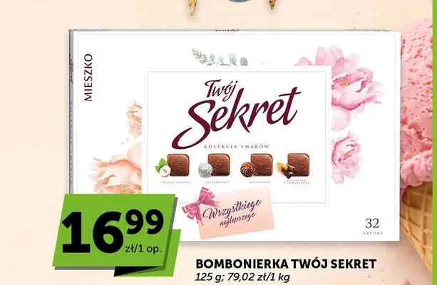 Bombonierka Twój Sekret Mieszko promocja w ABC
