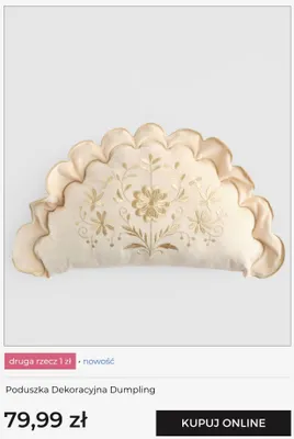 Poduszka dekoracyjna home & you Dumpling promocja w home&you