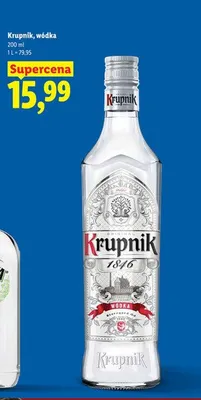Wódka 200ml promocja w Lidl