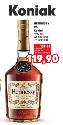 Koniak Hennessy VS promocja w Kaufland