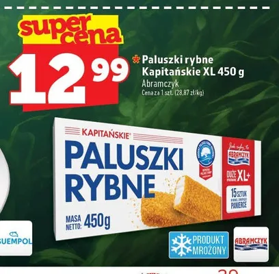 Paluszki rybne Kapitańskie XL Abramczyk promocja w TOPAZ