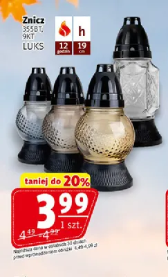 Znicz 355BT Luks promocja w Prim Market
