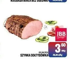 Szynka sołtysówka JBB Bałdyga promocja w Tomi Markt