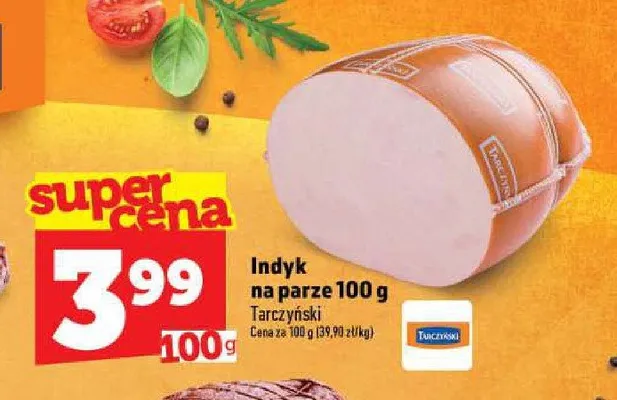Indyk na parze Tarczyński promocja w TOPAZ