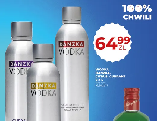 Wódka Danzka promocja w Duży Ben