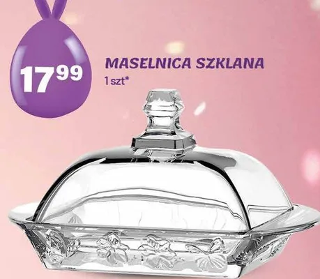 Maselnica szklana promocja w Arhelan