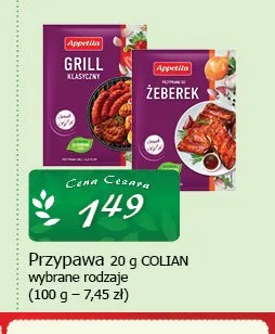 Przyprawa Colian promocja w CEZAR Delikatesy