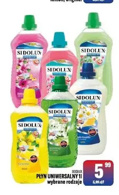 Płyn uniwersalny Sidolux promocja w Tomi Markt