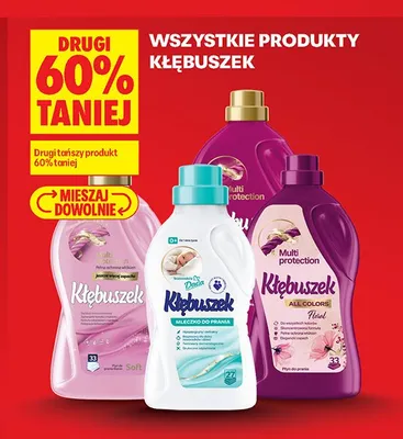 Mleczko do prania Kłębuszek Dada promocja w Biedronka