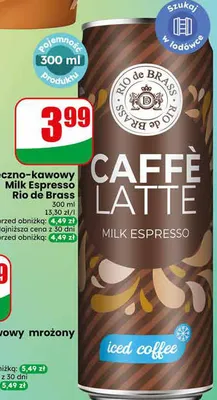 Napój mleczno-kawowy promocja w Dino