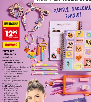 Opaska i gumka do włosów Kayet promocja w Biedronka