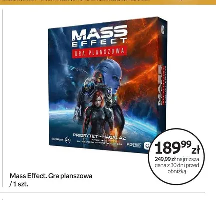 Gra planszowa Mass Effect promocja w Empik