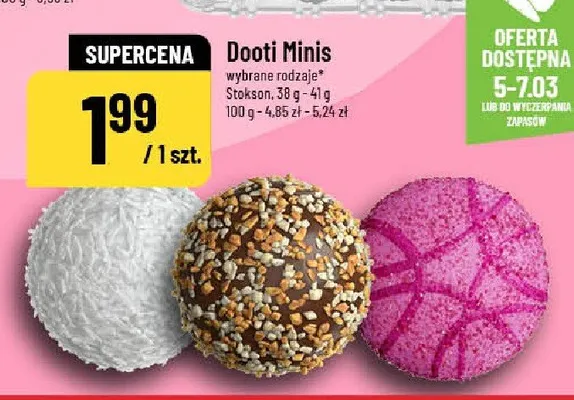 Dooti Mints różne rodzaje promocja w POLOmarket
