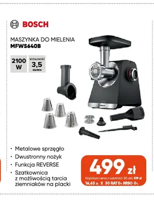 Maszynka do mielenia MFWS640B Bosch promocja w Max Elektro