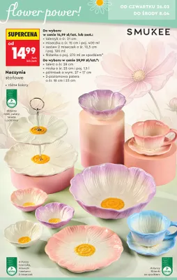 Patera 2-poziomowa o średnicy 18 cm i 23 cm promocja w Biedronka