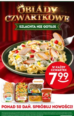 Tagliatelle z kurczakiem Szamamm promocja w Żabka