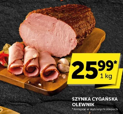 Szynka cygańska Olewnik promocja w Groszek