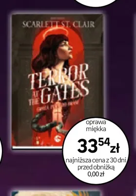 Książka Terror at the Gates Scarlett St. Clair promocja w Empik