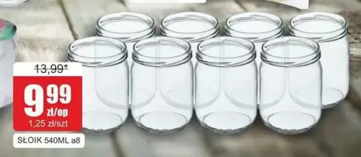 Słoiki 540 ml promocja w Bingo