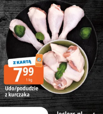 Udo/podudzie z kurczaka promocja w Leclerc