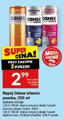 Napój Oshee Vitamin Energy promocja w Twój Market
