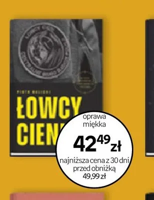 Książka Łowcy cieni Piotr Głuchowski promocja w Empik
