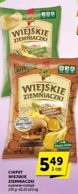 Chipsy ziemniaczki cebulka promocja w Euro Sklep