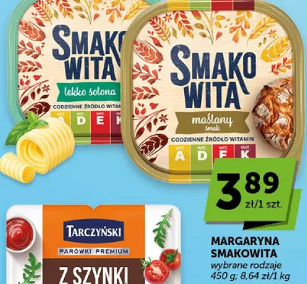 Margaryna Smakowita lekko solona promocja w Groszek