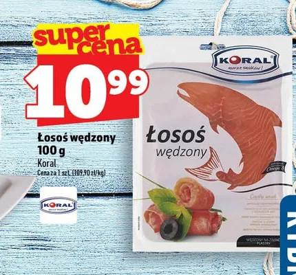 Łosoś wędzony promocja w TOPAZ