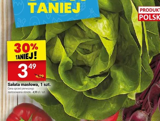 Sałata masłowa 1szt. promocja w Twój Market