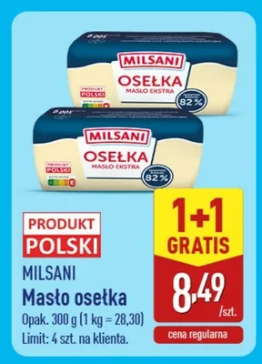 Masło osełka promocja w Aldi