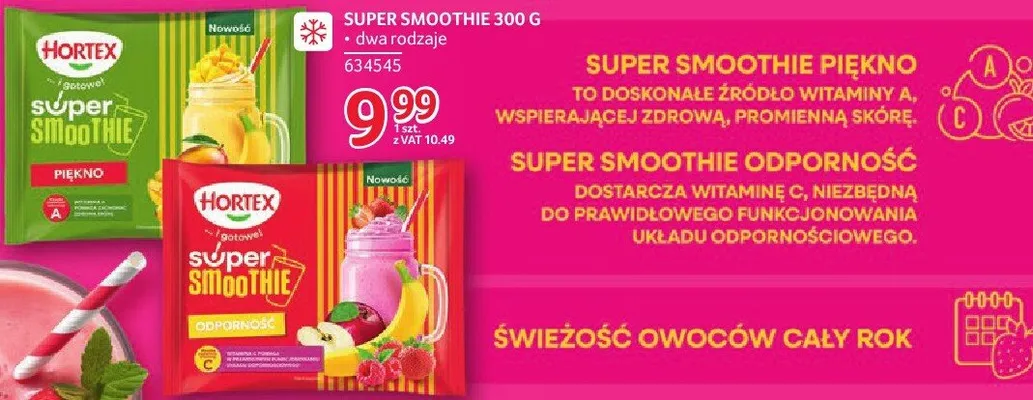 Super Smoothie Piękno 300 g promocja w Selgros