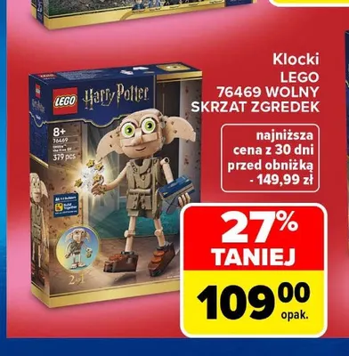 Klocki LEGO 76469 Wolny skrzat Zgredek promocja w Carrefour