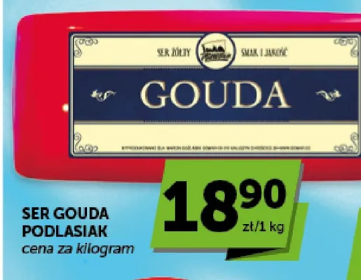 Ser gouda Podlasiak promocja w Groszek