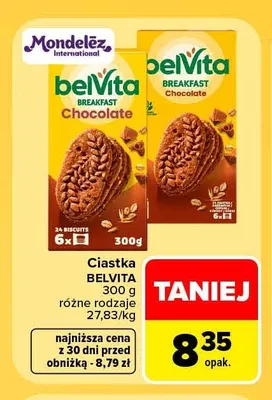 Ciastka Belvita promocja w Carrefour