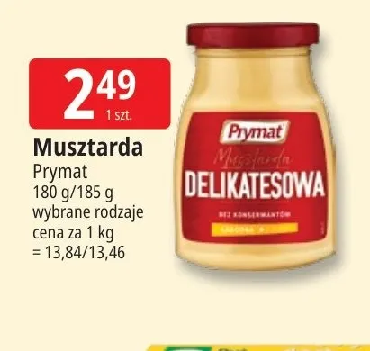 Musztarda Prymat promocja w Leclerc