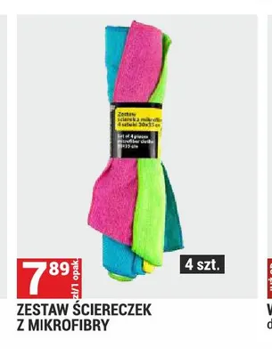 Zestaw ściereczek z mikrofibry promocja w Merkury Market
