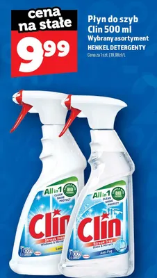 Płyn do szyb Clin Anti-Fog promocja w TOPAZ