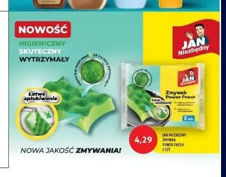 Zmywak Power Fresh Jan Niezbędny promocja w Blue Stop