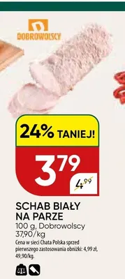 Schab biały na parze Dobrowolscy promocja w Chata Polska