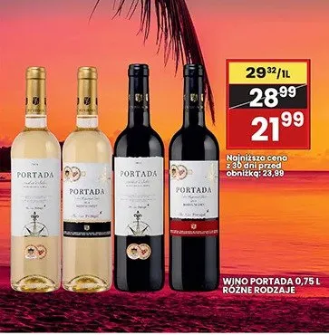 Wino Portada promocja w Wafelek