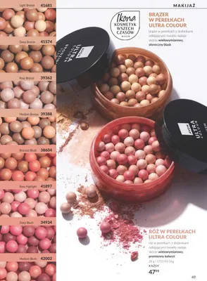 Brązer w perełkach Ultra Colour Deep Bronze Avon promocja w AVON